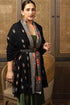 Reversible Twist | Embroidered Wool Silk Stole